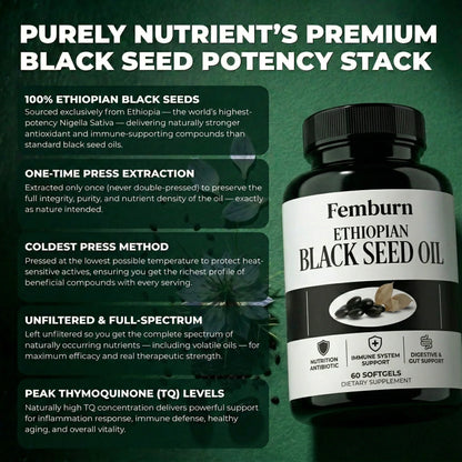 FEMBURN ETHIOPIAN BLACK SEED OIL