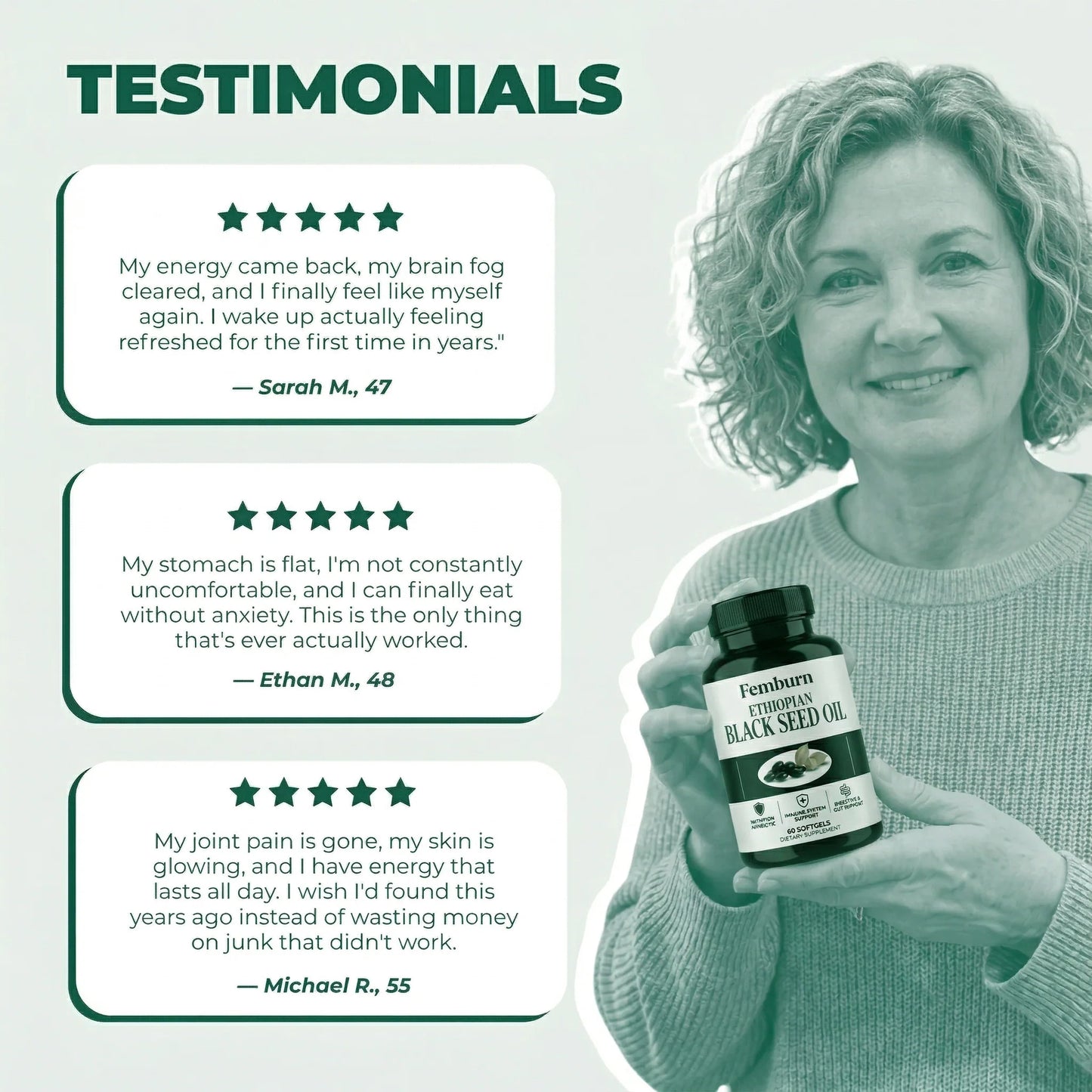 FEMBURN ETHIOPIAN BLACK SEED OIL